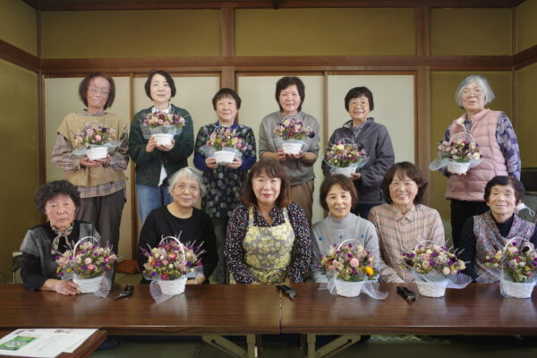 フローリアひなたフラワーアレンジメント講習会